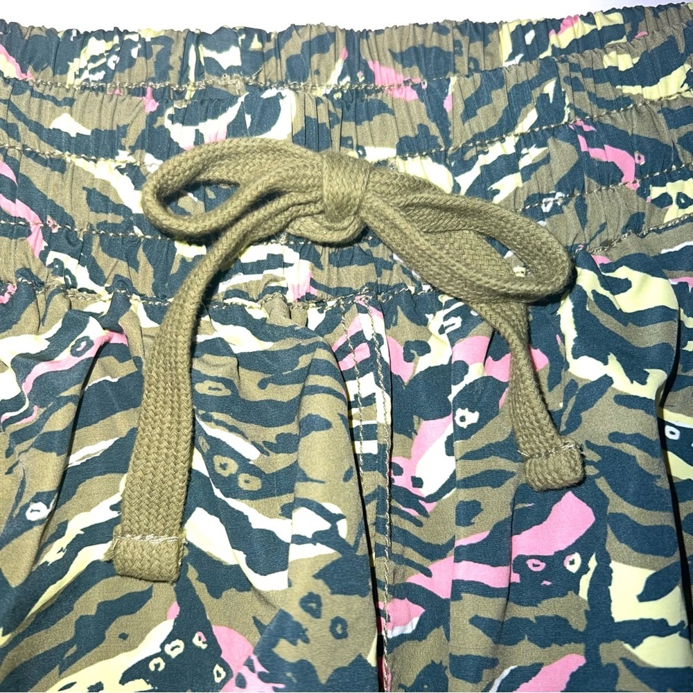 Free People Movement sz XS olive combo zephyr print high-rise baggy balloon pant - Picture 7 of 16